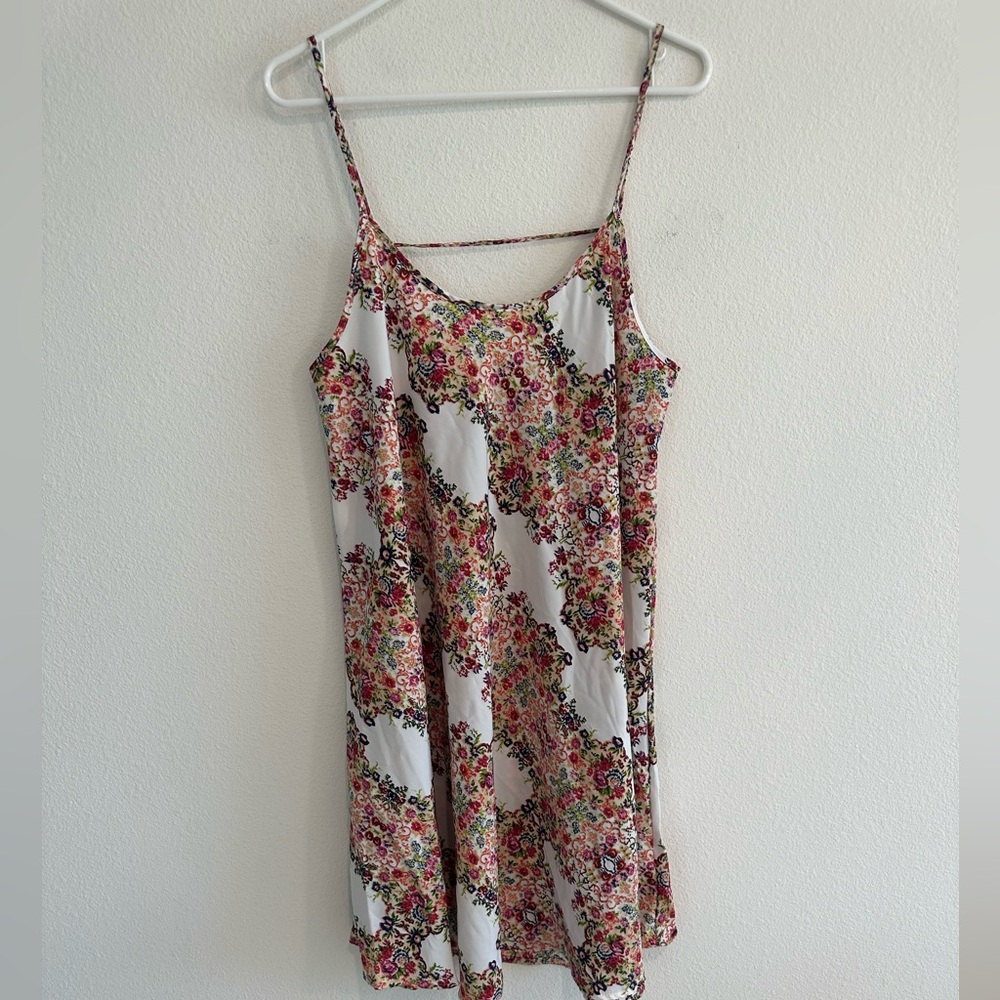 Free People Spaghetti Strap Floral Dress